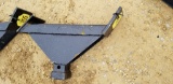 Single Point Skid Loader Hitch Reciever