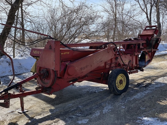 New Holland 273 Square Baler W/ Thrower