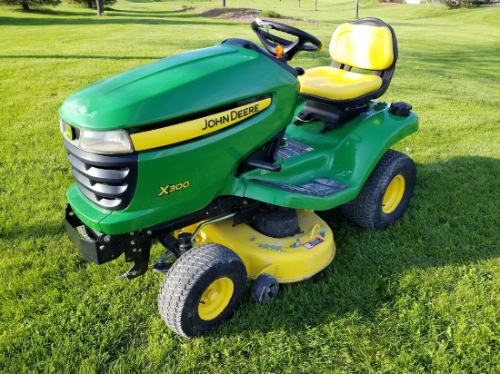 John Deere X300 Mower