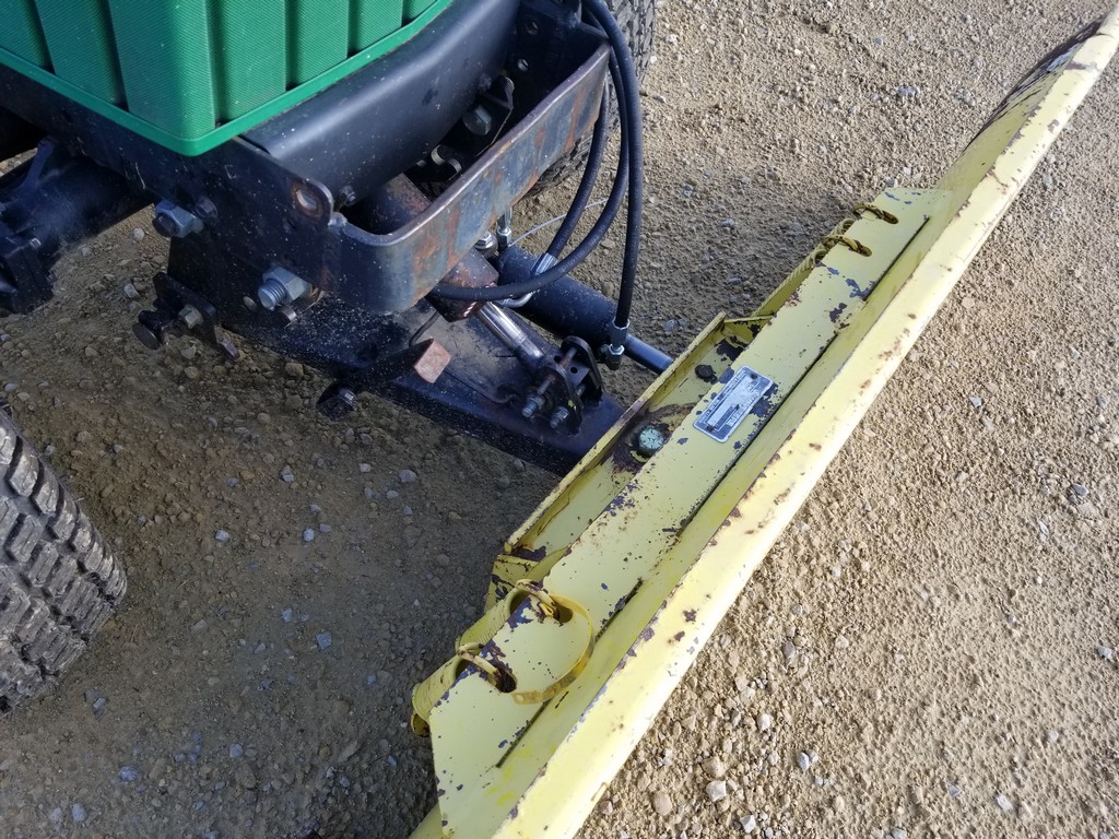 1987 John Deere 855 Tractor W/ Snow Blade Proxibid