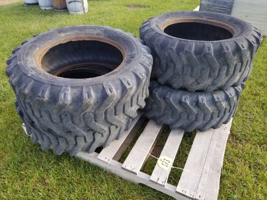 Pallet of 10-16.5 Skid Loader Tires