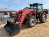 1995 Massy Fergusen 6150 Tractor w/ MF 948 Loader