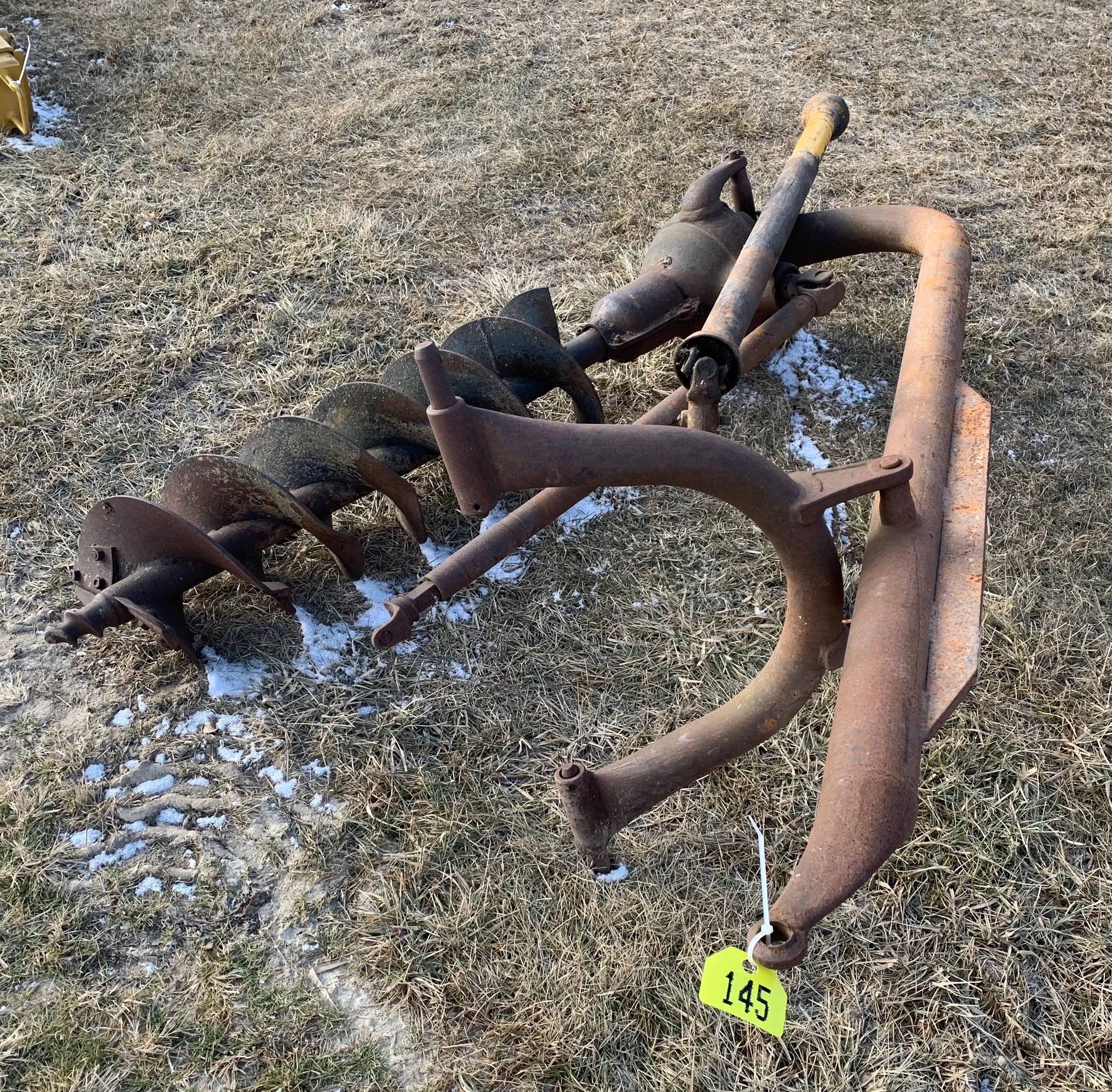 Dan Houser 3pt Post Hole Auger Proxibid
