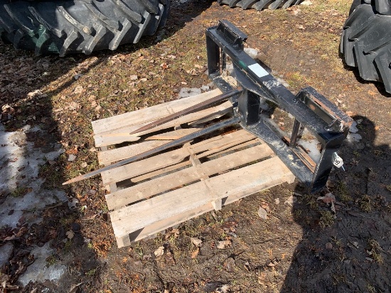 3 Prong Skid Loader Bale Spear