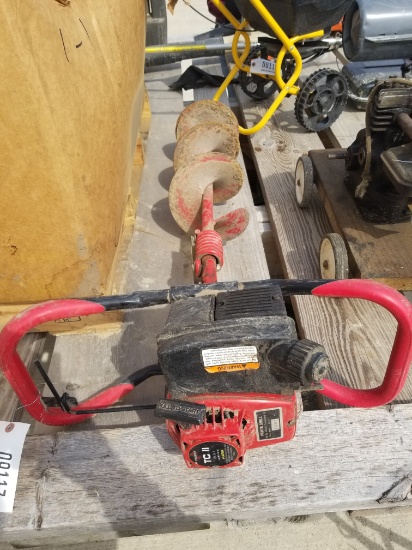 Gas Powered Drill w/ Auger Bit