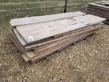Pallet of Misc Ply Wood
