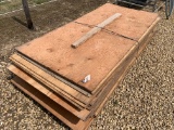 Pallet of Misc 4x8 Ply Wood