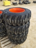 New Load Max 12-16.5 12ply Tires w/ 8 Bolt Rims