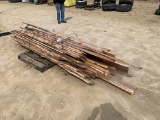 Bundle of Rough Cut Lumber