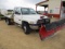 2001 DODGE RAM 3500 W/FLATBED & BOSS SNOW PLOW