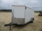 6 X 12 ENCLOSED TRAILER- BACK DOOR RAMP