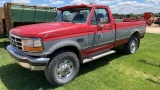 1995 FORD F-250 TRUCK, 4 X 4, LOCK OUT