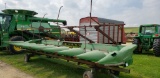 JOHN DEERE 8 ROW WIDE CORN HEAD W/ POLY SNOOTS