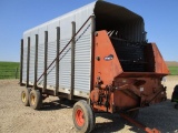 REX FORAGE WAGON, 16' BOX ON 6 TON RUNNING GEAR