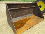 WHEEL LOADER BUCKET, 9' WIDE 4' DEEP 51