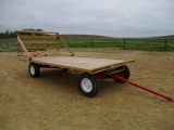 NEW 8  X 16' HAYRACK ON LUNDELL GEAR