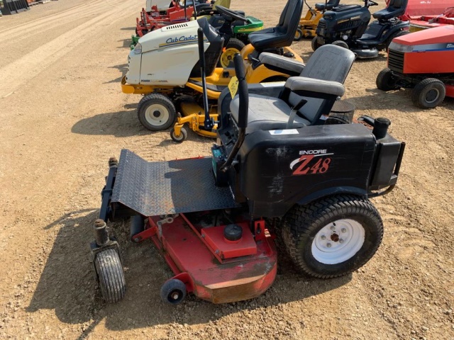 Encore z48 mower hot sale