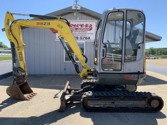 2012 Wacker Neuson 38Z3 Mini Excavator