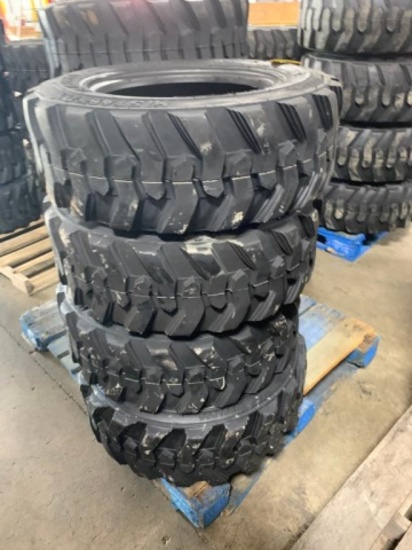 NEW Super Traction 10-16.5 Skid Loader Tires