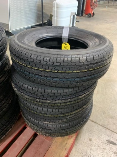 NEW Road Guider ST225/75R15 Tires