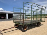 14' Hay Rack w/ Kory 6872 Running Gear