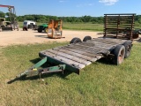 Home Made Equipment Trailer