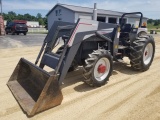 White American 60 Loader Tractor w/ White 1170 Loa
