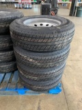 NEW Rainier ST 225/75R15 Tires on 6 Bolt Rims