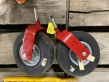 (2) New Gauge Wheels for Lawn Mower