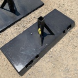 NEW - Brute Skid Loader Receiver Hitch