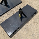 NEW - Brute Skid Loader Receiver Hitch