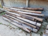 Pile of Wood Posts
