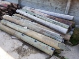 Pile of Wood Posts