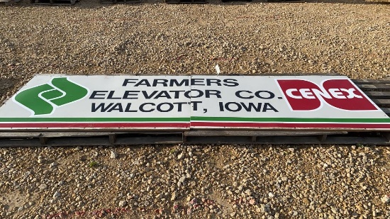 Wall Cut Elevator Sign