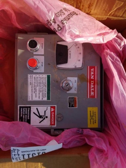 Remote Control Box for 7.5 hp Electric Motor