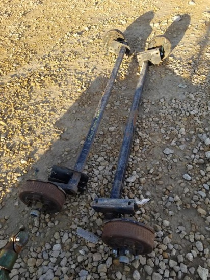 3500 LB TRAILER TORTION AXLES W/ ELECTRIC BRAKES