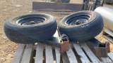 9.5L x 15 Tires on 5 Bolt Rims