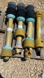 Pallet w/ 4 Yellow PTO Shafts