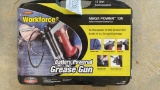 NEW WORK FORCE BATTERY POWERED 12 V GREASE GUN