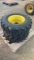 Trac Chief 12-16.5 Tractor Tires on 6 Bolt Rims