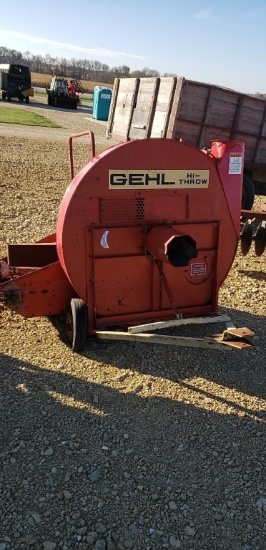 GEHL SILAGE BLOWER- PTO ON UNIT