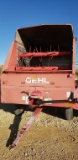 GEHL 980 FORAGE WAGON ON GEHL 1268 GEAR