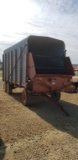 REX 16' FORAGE WAGON ON 6T CART