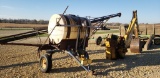 PULL TYPE SPRAYER W/ 25' BOOM- 500 GAL