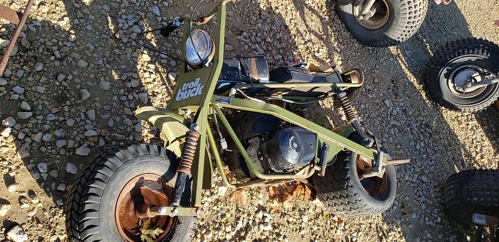 PACESETTER TRAIL BUCK MINI BIKE MOSTLY COMPLETE Proxibid