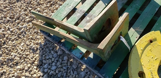 JD FRONT STARTER WEIGHTS #R27642R