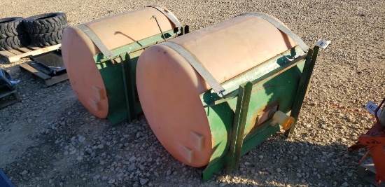 PAIR OF SADDLE TANKS