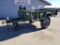 US Military 1 1/2 Ton Cargo Tag Trailer