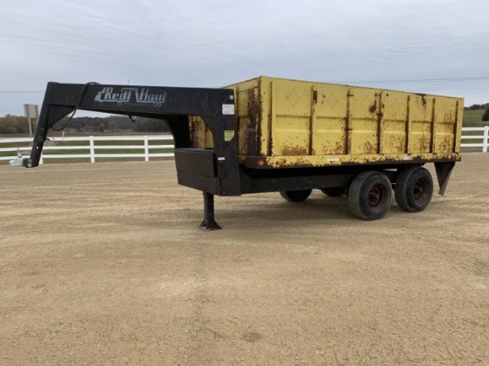 1989 Redi Haul 14' Hyd Dump Trailer