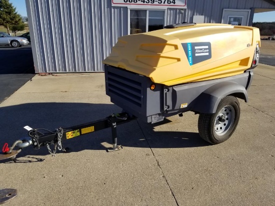 2017 Atlas Copco XAS 185 KD7 Air Compressor